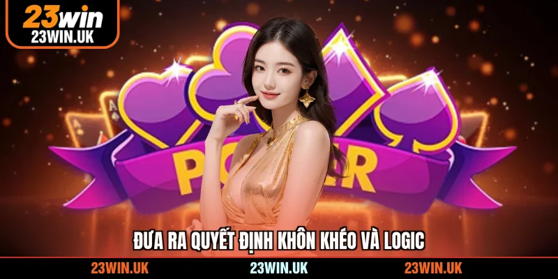 Đưa ra quyết định khôn khéo và logic